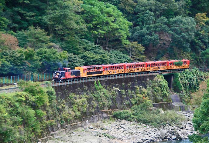 嵯峨野トロッコ列車