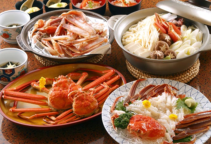 11/6解禁のかに（加能ガニ、越前がに）やご当地ならではの豊かな食をお楽しみください