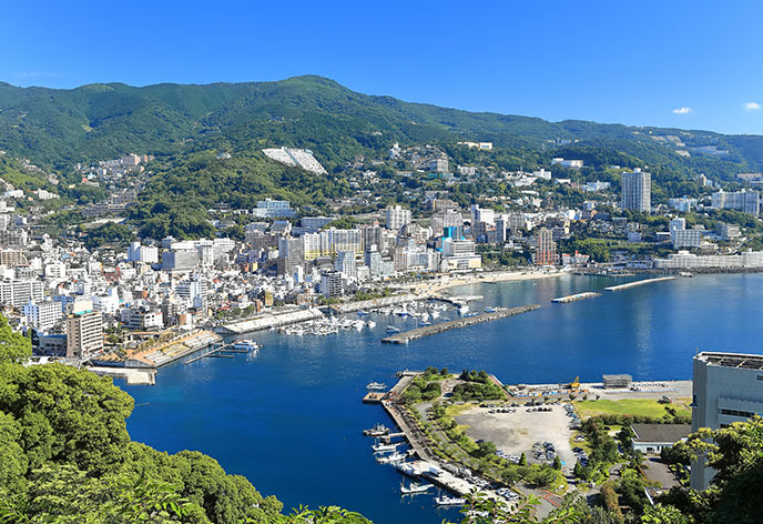 往復新幹線＋特典付！日帰り熱海