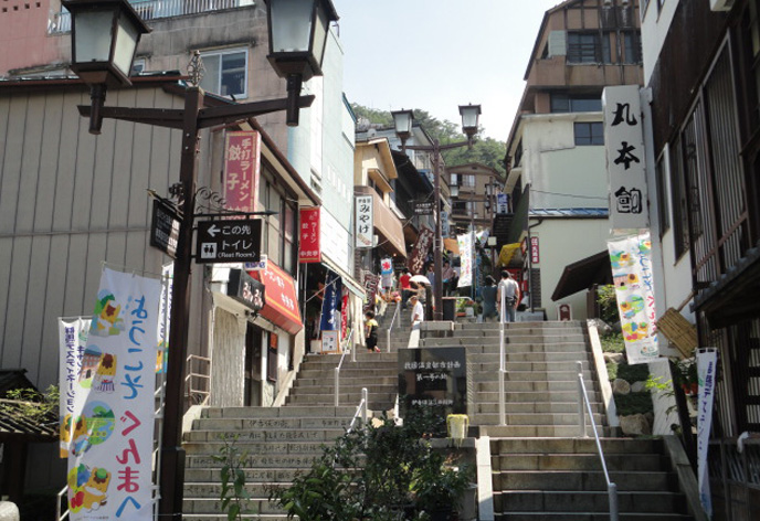 伊香保の石段街