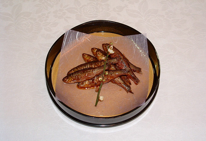 琵琶湖の小魚の佃煮