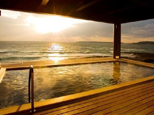 新大阪駅発◆ＪＲで行く！阿川★ホテル西長門リゾート＜禁煙　角島大橋側和室１０畳＞夕食はブッフェ◆全室オーシャンビュー【夕朝食付】２～５名１室◇ＪＲきっぷ駅受取