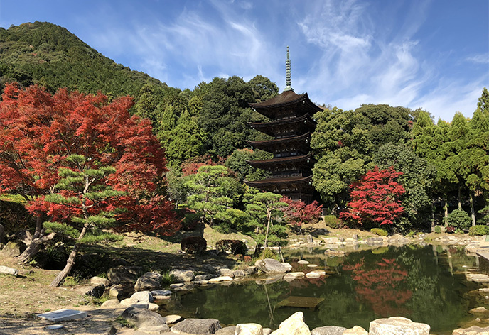 瑠璃光寺五重塔