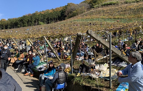 ワイナリー到着 イメージ