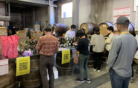 グラスワインの販売 イメージ