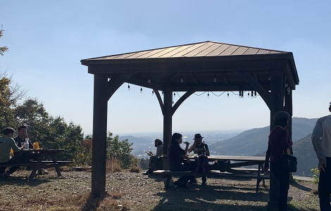 ぶどう畑の頂上から イメージ３