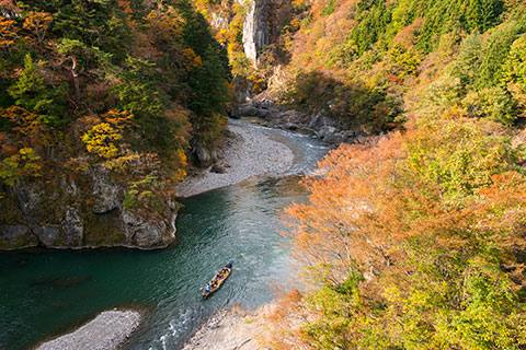 鬼怒川ライン下り