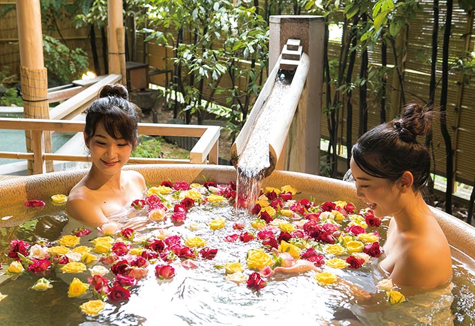 女性露天風呂（イメージ）