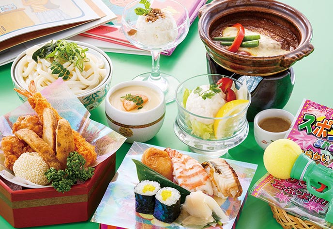 お子様メニュー 夕食（一例） ※会席の場合