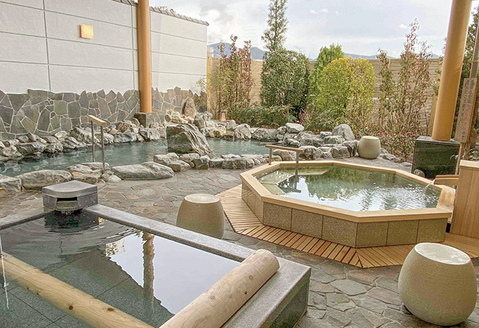 庭園露天風呂「ゆのね」