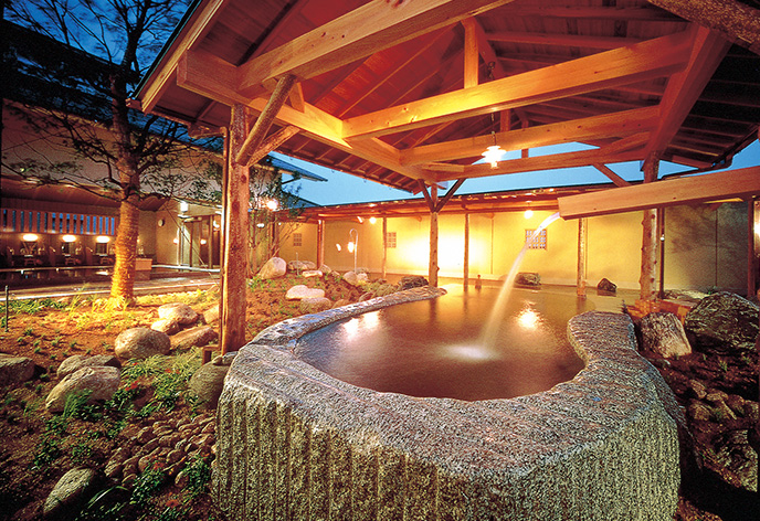 ガーデンホテルオリーブ 露天風呂「オリーブの湯」