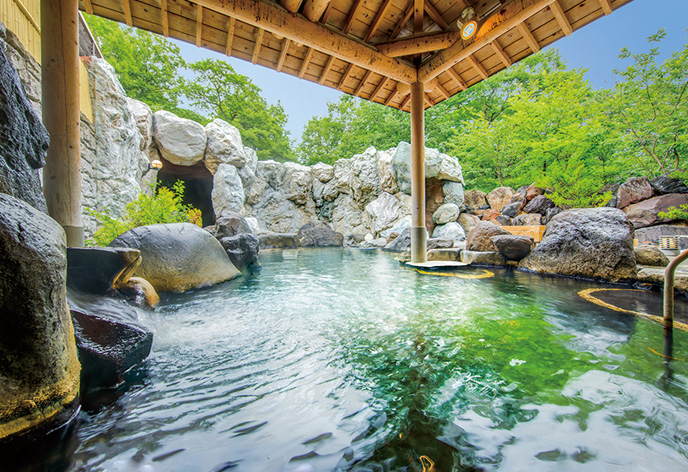 ホテルグリーンプラザ軽井沢 露天風呂