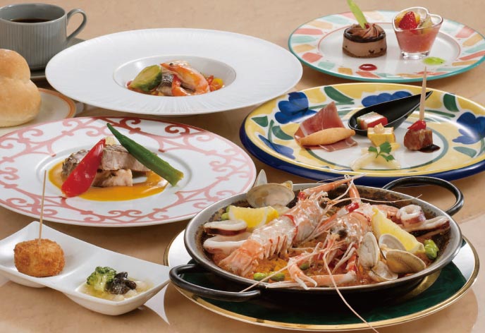 ホテル志摩スペイン村 料理（一例）