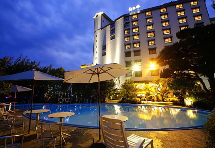 湯元こんぴら温泉 華の湯 紅梅亭 外観