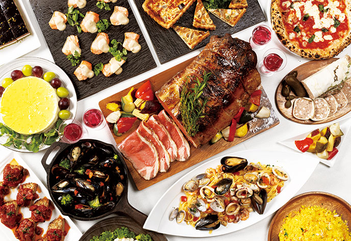 ネスタリゾート神戸 ホテル ザ・パヴォーネ ブッフェ（イメージ）