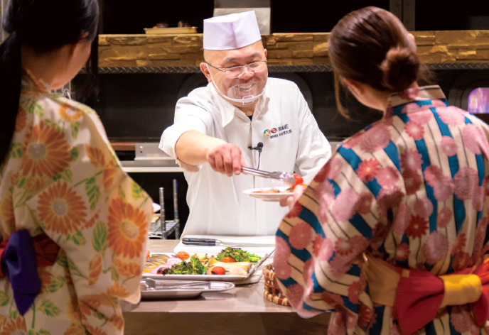 清風荘　バイキング（イメージ）