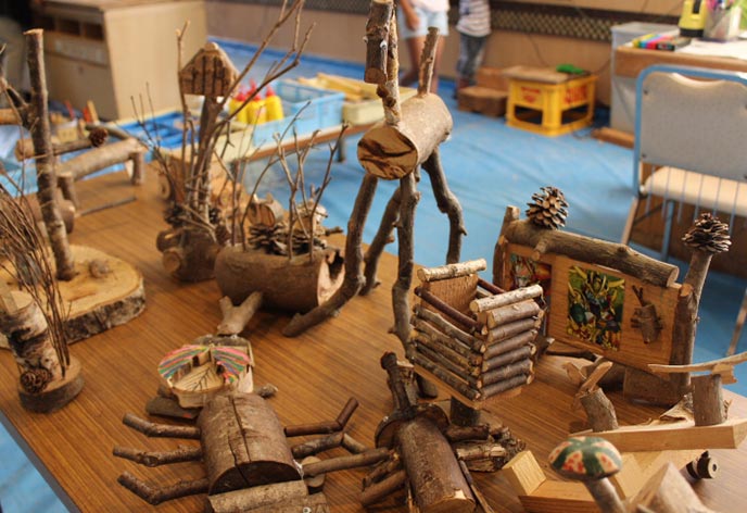 ネイチャークラフト体験