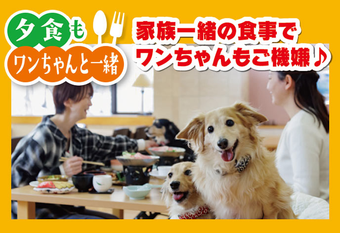 亀の井ホテル 塩原 ワンちゃんの宿　レストラン（イメージ）