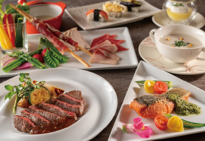 亀の井ホテル 塩原 ワンちゃんの宿　レストラン（イメージ）