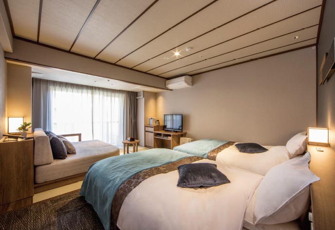 鬼怒川温泉ホテル　客室（一例）