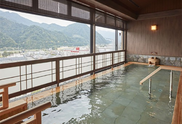 湯けむりの宿　雪の花1