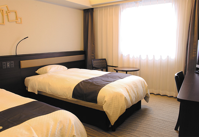 新ロイヤルホテル四万十　ツイン（客室の一例）