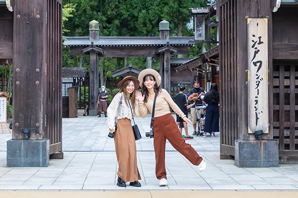 EDO WONDERLAND 日光江戸村着