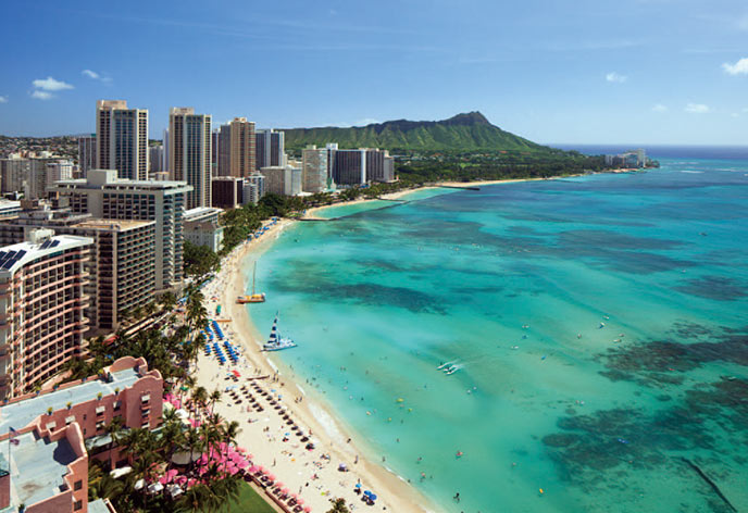 シェラトン・ワイキキ　ロケーション1
