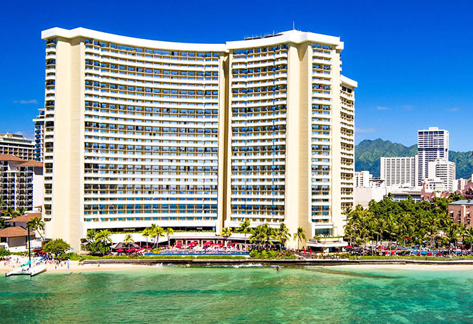 シェラトン・ワイキキ　ロケーション2
