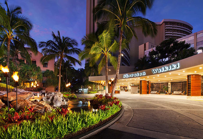 シェラトン・ワイキキ　ロケーション3