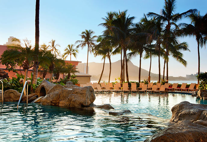 シェラトン・ワイキキ　プール5