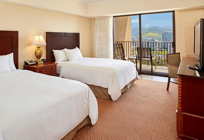ヒルトン・ハワイアン・ビレッジ・ワイキキ・ビーチ・リゾート　客室1