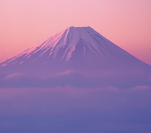 河口湖（富士山）