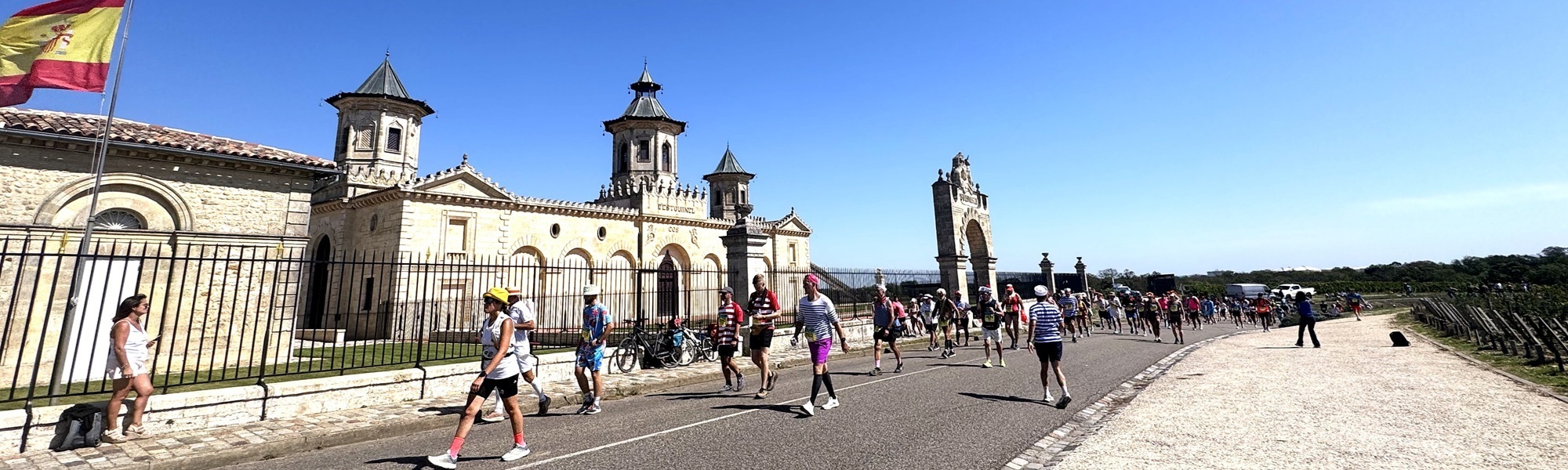 2025年メドックマラソンの様子