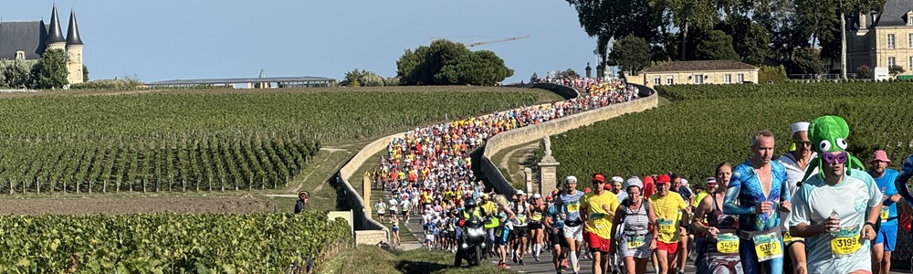 2025年メドックマラソンの様子