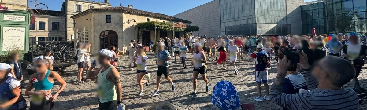 2025年メドックマラソンの様子