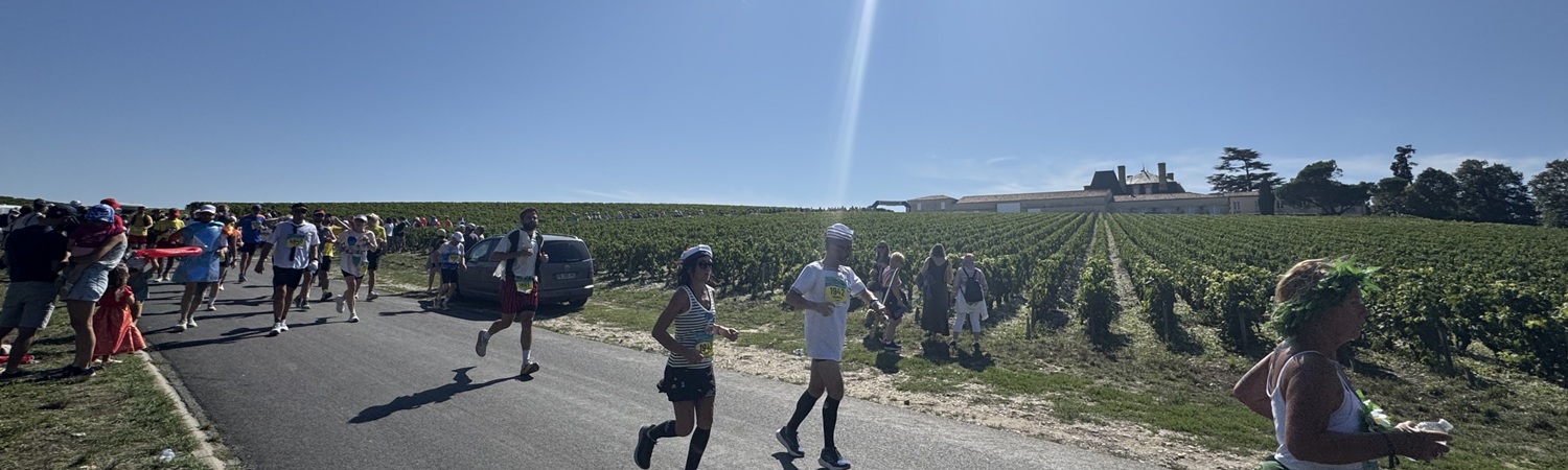 2023年メドックマラソンの様子