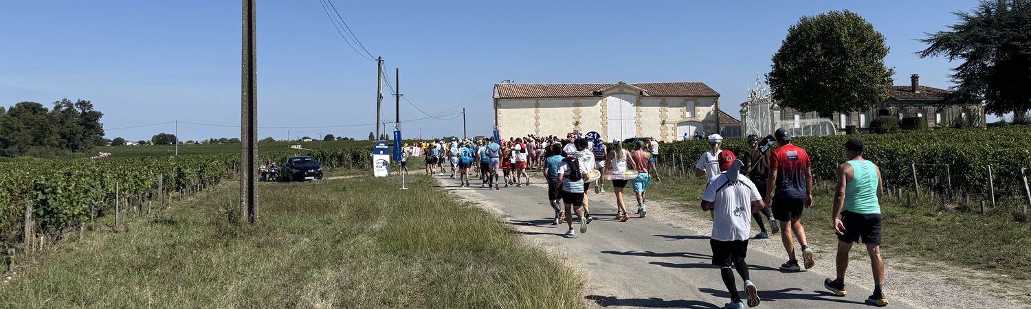 2023年メドックマラソンの様子