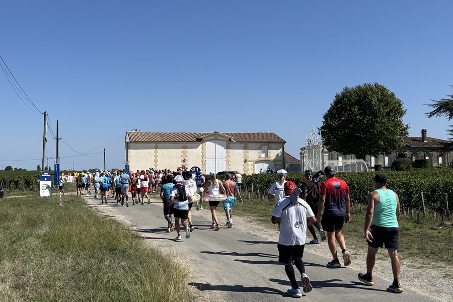 2023年メドックマラソンの様子