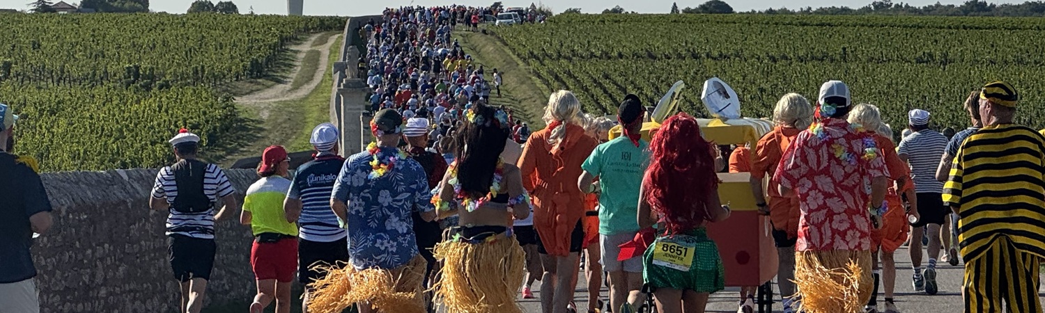 2023年メドックマラソンの様子