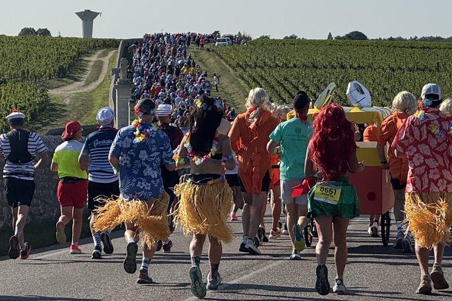 2023年メドックマラソンの様子