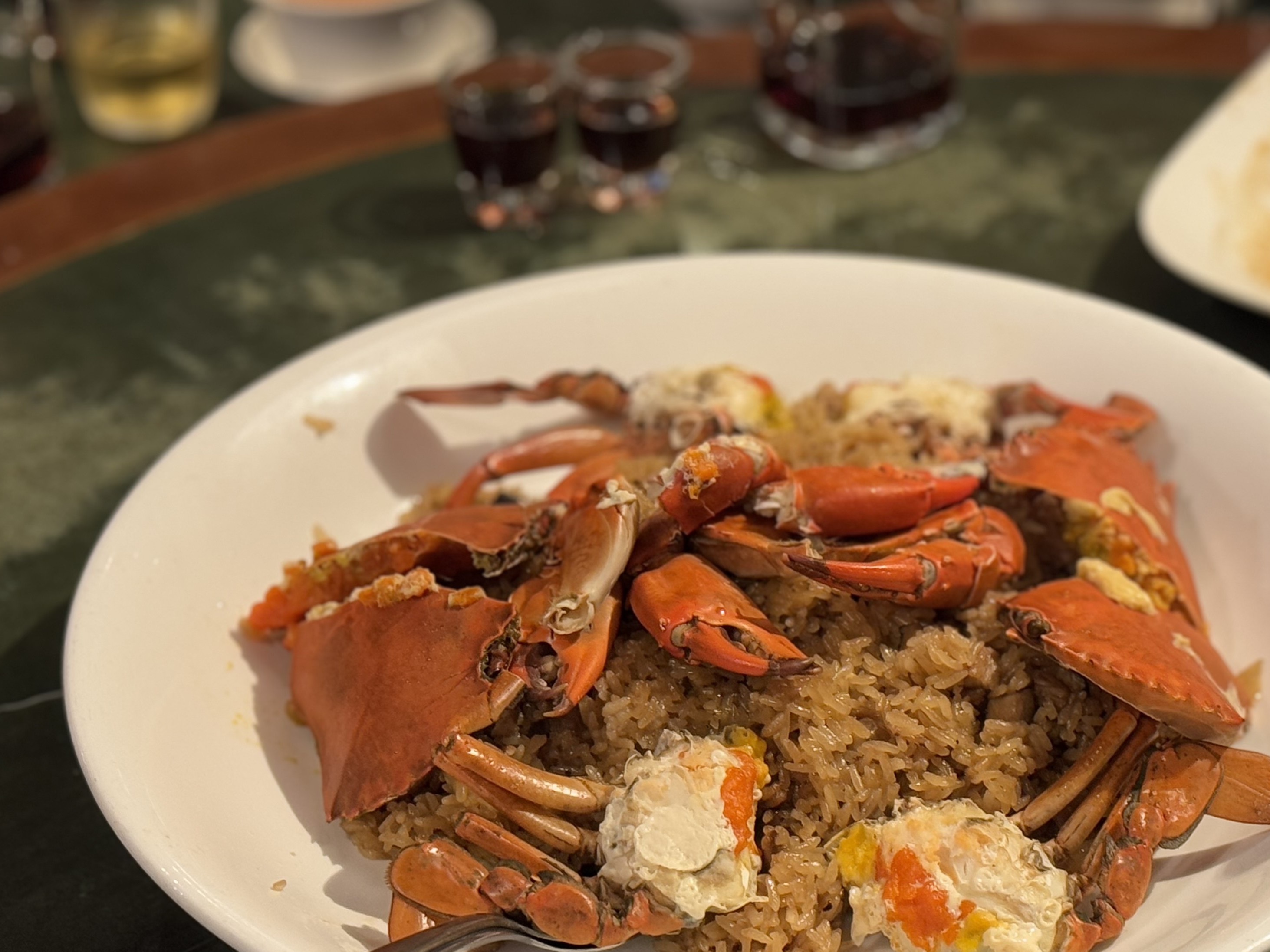 欣葉　紅蟳米糕（カニ入りおもち米ご飯）