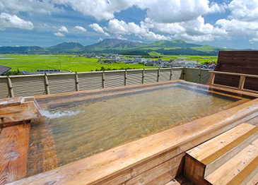 阿蘇プラザホテル 露天風呂
