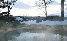 観月苑　露天風呂