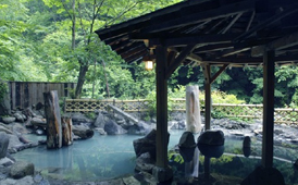 加仁湯　露天風呂