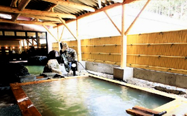 奥飛騨ガーデンホテル焼岳　露天風呂