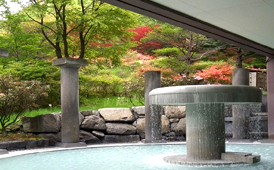 第一滝本館　露天風呂